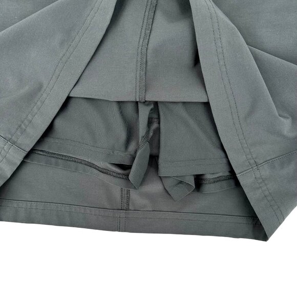 Eddie Bauer Womens Gray Active Outdoor Skort Size 8 - Picture 2 of 10
